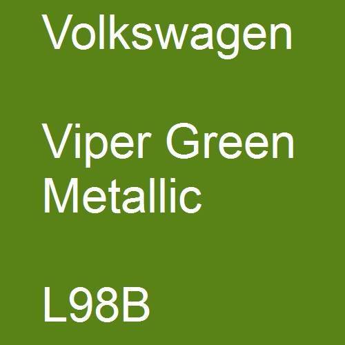 Volkswagen, Viper Green Metallic, L98B.